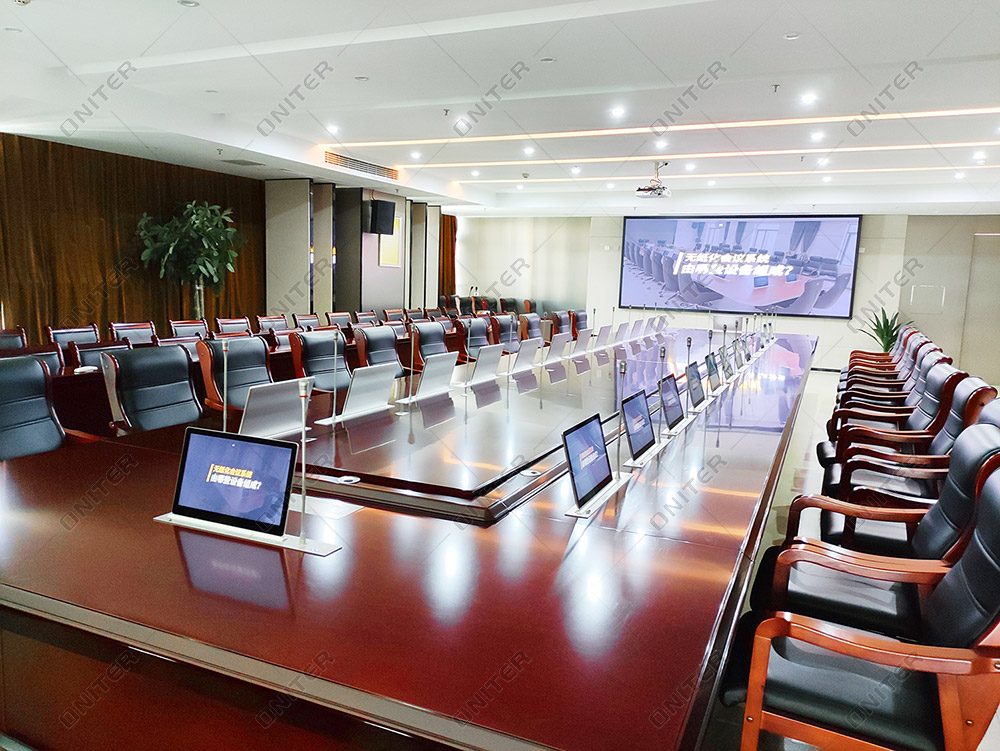 政务无纸化会议系统应用案例——浙江省某社保局数字化会议室升级1.jpg